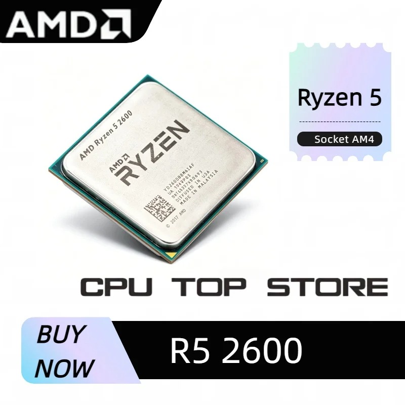 AMD Ryzen 5 R5 2600 3.4GHz 6-C - огляд і ціна Amd Cpu Ryzen 5