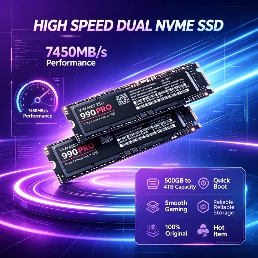 SAMSUNG 990 PRO M.2 2280 NVMe  - огляд і ціна Samsung Ssd 990 Pro