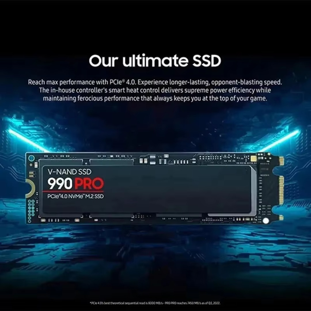 SAMSUNG 990 PRO M.2 2280 NVMe  - огляд і ціна Samsung Ssd 990 Pro