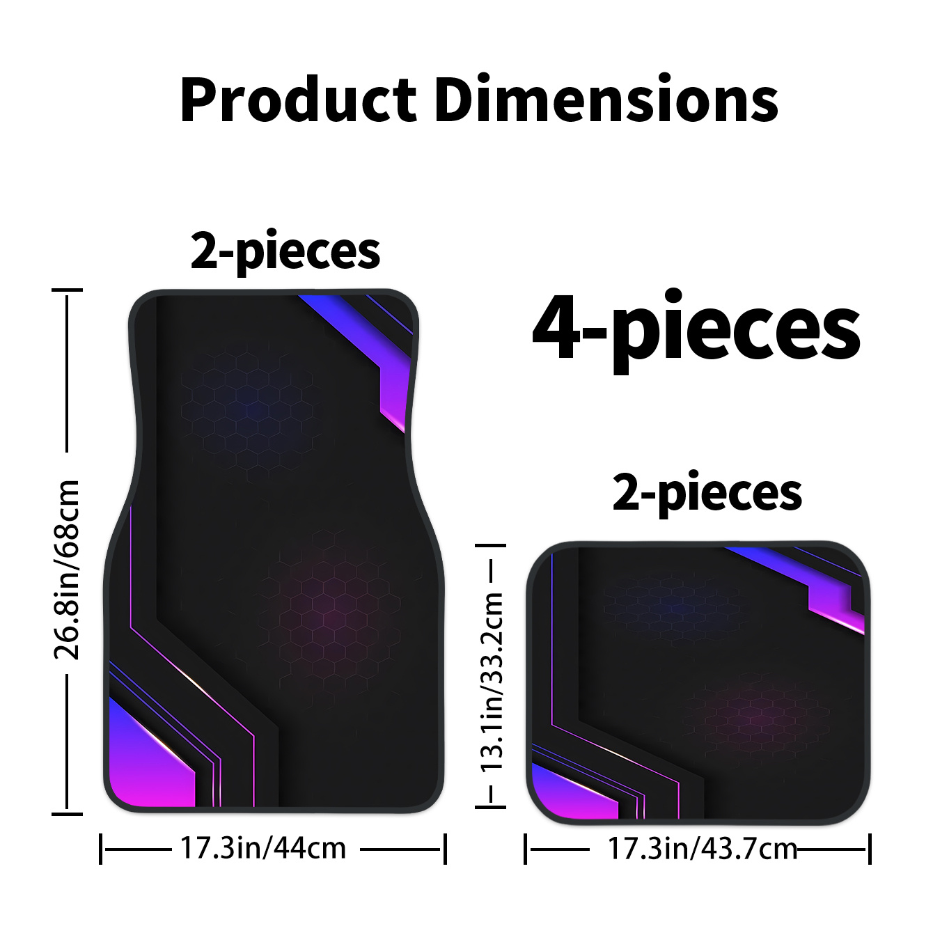 4pcs 2D High-Tech Geometric Pa - огляд і ціна Tech Protect Accessories