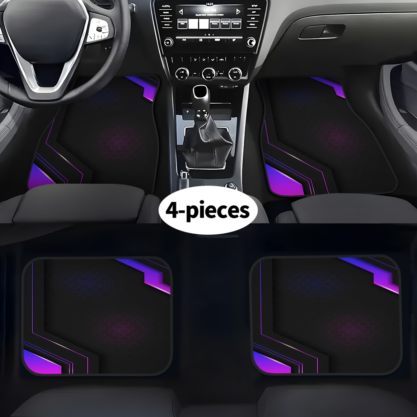 4pcs 2D High-Tech Geometric Pa - огляд і ціна Tech Protect Accessories