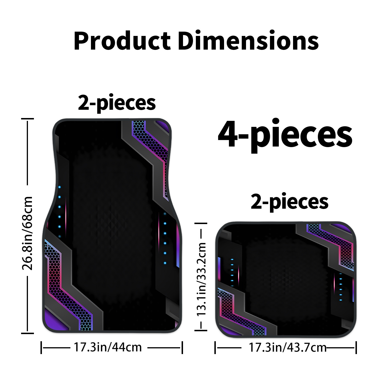 4pcs 2D High-Tech Frame Printe - огляд і ціна Tech Protect Accessories