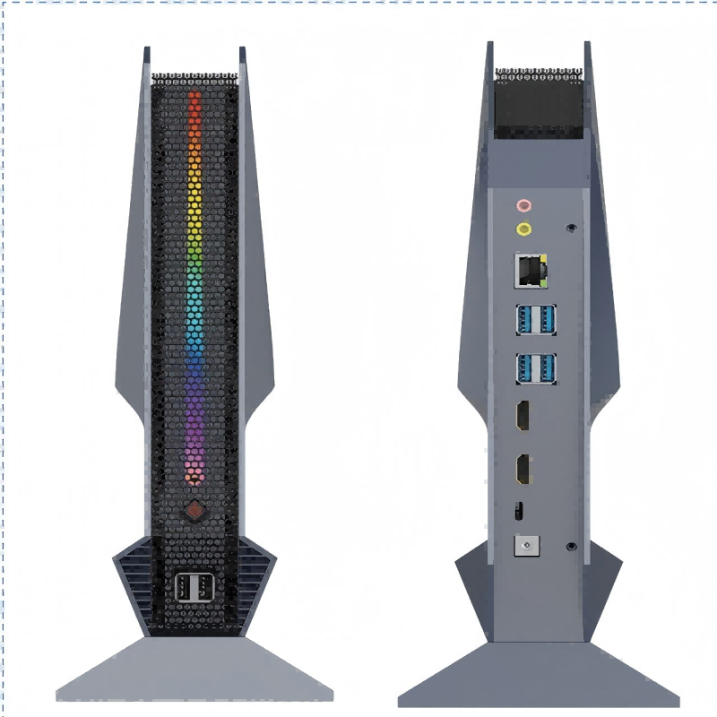 Desktop Mini Gaming Computer C - огляд і ціна Intel Cpu Core I5